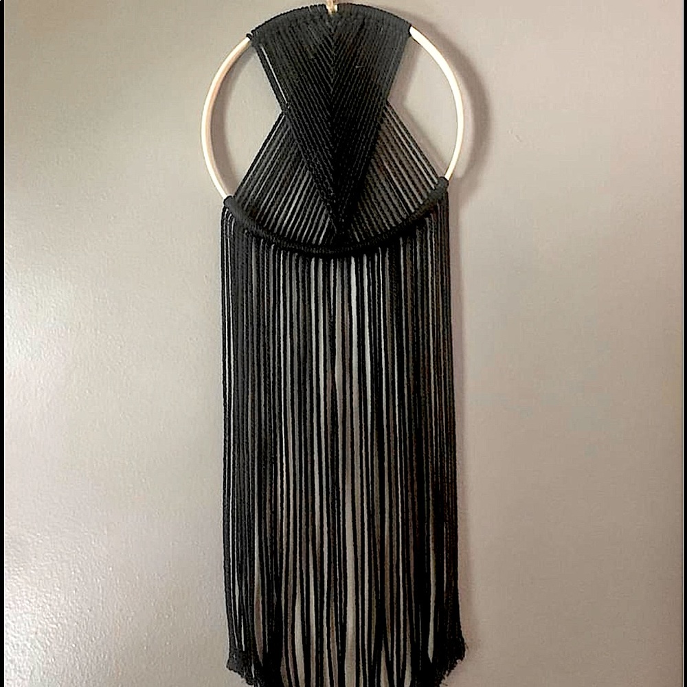 🌿⚪️⚫️Killer Macrame Wall Hanging!